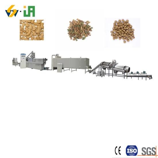 Hot Selling Pet Feed Making Machine Dog Cat Food Extruison Machinery Production Equipment