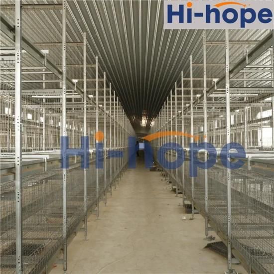 Poultry Farm Equipment 3 or 4 Tier Chicken Cage Broiler Layer Breeding Chicken Cage