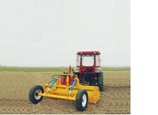 High Efficiency Laser Land Grader / Leveler Tractor Mounted Land Leveling Machine