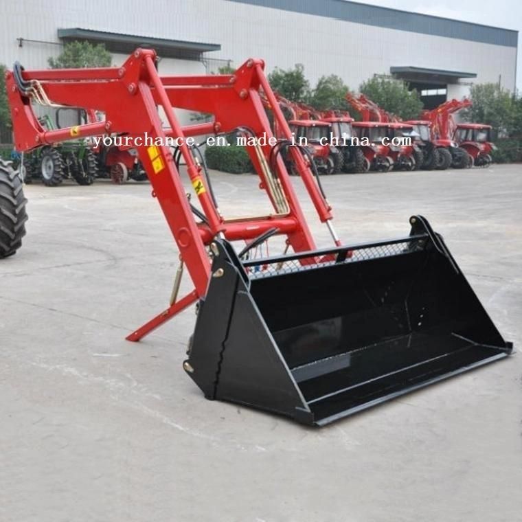 India Hot Sale Tz10d Euro Quick Hitch Type Front End Loader for 70-100HP Wheel Agricultural Farm Tractor