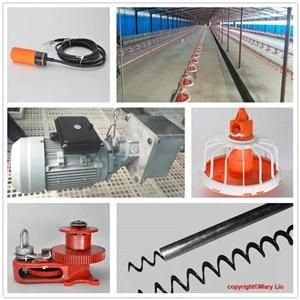 Fully Automatic Feeding Line System Pan Feeder Nipple Drinker Poultry Farming Equipment for Broiler Chicken Hot Sale Products