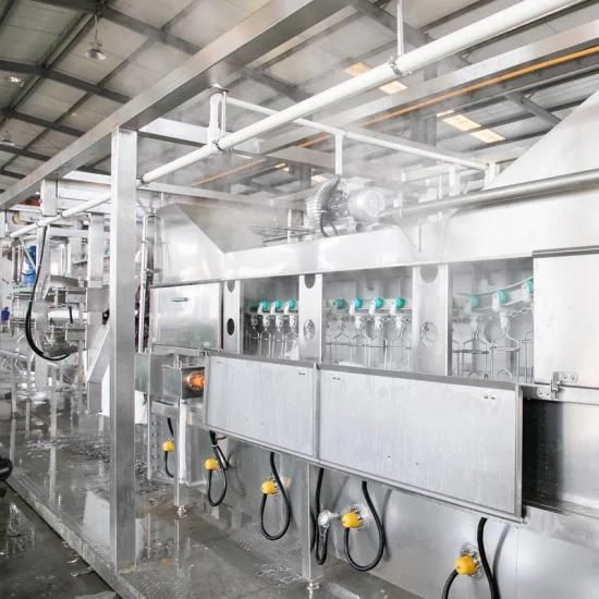 Qingdao Raniche Abattoir Slaughtering Production Poultry Dressing Line 500 Bph