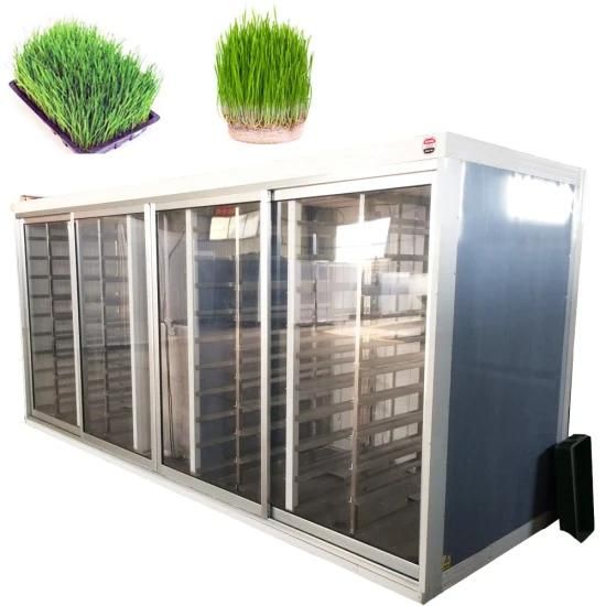 Grass Fodder Machine Commercial Hydroponic Farming Growing Systems