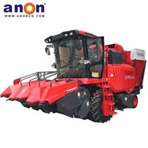 Anon Self-Propelled Agricultural Machinery Corn COB Peeling Combine Wheeled Harvester
