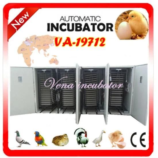 CE Approved Fully Automatic Duck Egg Incubator Hatchery