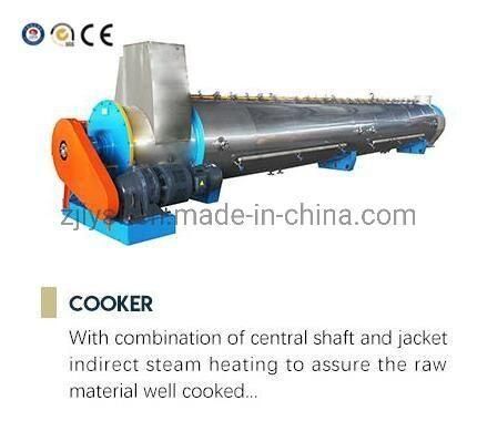 Cooker for High Protein Fishmeal Processing Machine / Fish Meal Plant