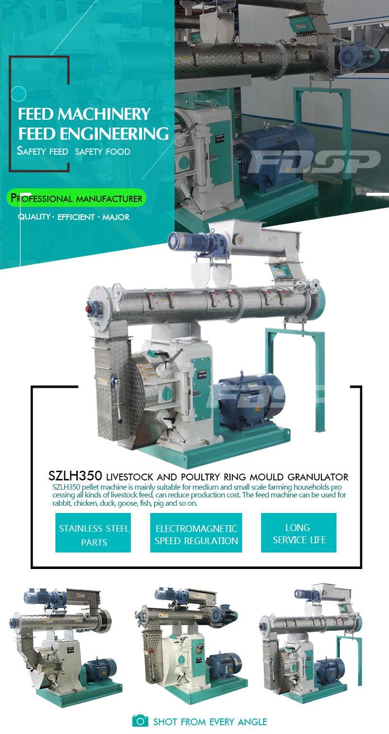 Cattle Feed Pellet Machine Feed Pellet Mill Made in China-Szlh350