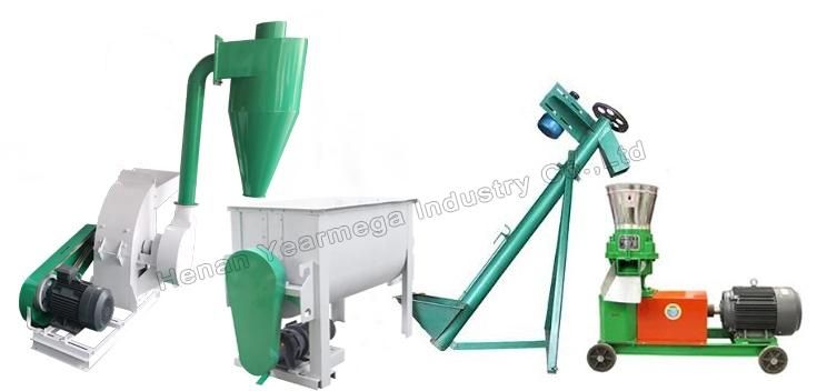 Animal Feed Machine Production to Feed Domesticated Birds and Poultry