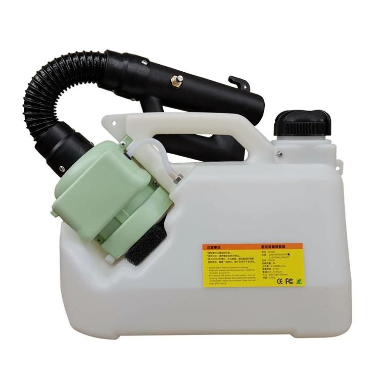 Electric Portable Disinfecting Fogger Machine Ulv Cold Sprayer, 8L Ultra Low Capacity 1100W Disinfection Atomizer Sprayer