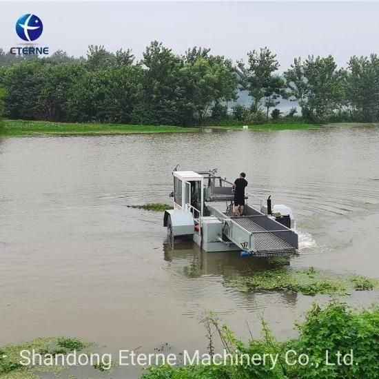 Full Hydraulic Water Hyacinth Harvester Ship with High Quality