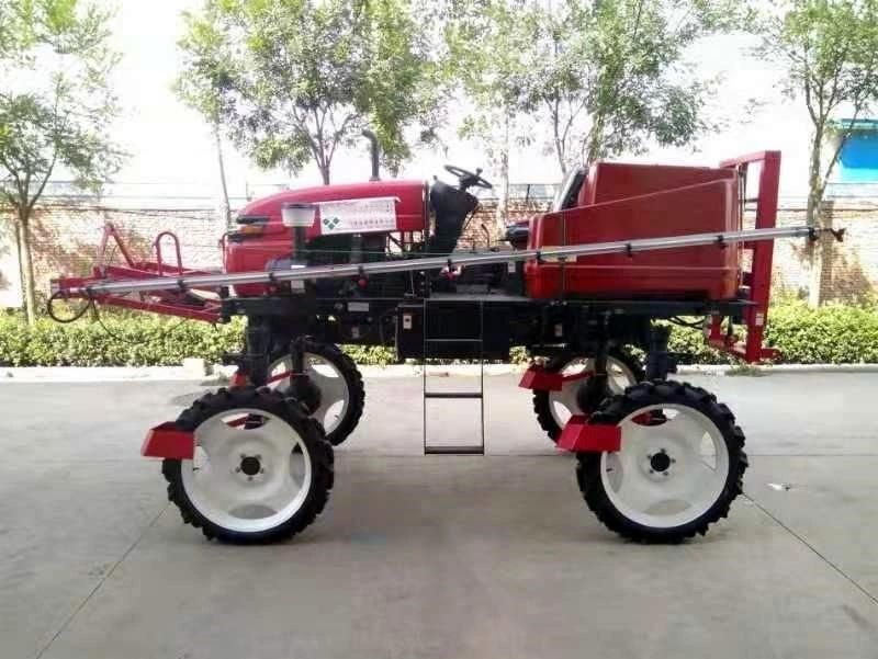 High Efficiency of 700 Liters Self-Propelled Agricultural Boom Sprayers, Farm Sprayers, Disinfecting Sprayers