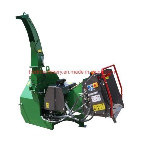 Tractor Driven Pto Hydraulic Woodworking Machine 7 Inches Wood Chipper