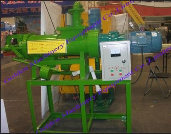 Screw Press Cow Dung Slurry Separator Poultry Dung Dewater Machine