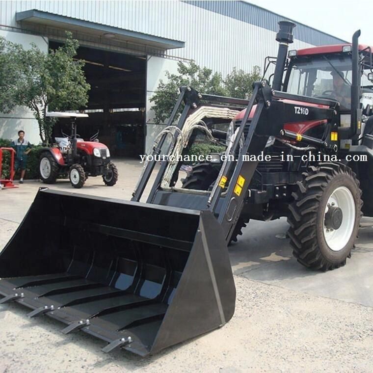 Australia Hot Sale Tz16D Heavy Duty Big Front End Loader with 2.6m Width Bucket for 140-180HP Tractor