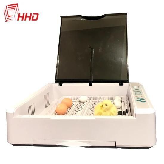 CE Certificate Hhd Durable ABS Material Automatic Mini Chicken Egg Incubator with LED ...