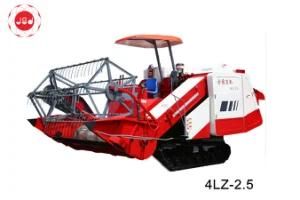 4lz-2.5 Full-Feeding Mini Combine Rice Wheat Barley Harvesting Machine