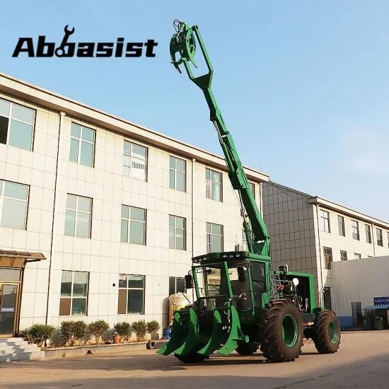China OEM Manufacture Agricultural Machine AL9800 Abbasist Wheel Sugar Cane Loader with CE ...