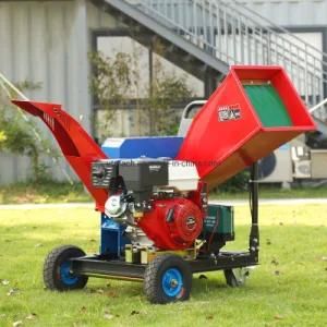 High Performance Self Feeding Gasoline Wood Chipper Made in China