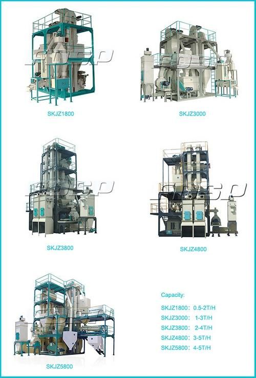 Small Feed Set Animal Pellet Feed Production Line for Bird Feed