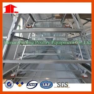 3 Tiers 90 Chicken Hot Galvanized Layer Poultry Battery Cages