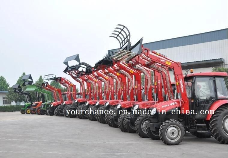 Europe Hot Selling Ce Approved Tz16D Heavy Duty Quick Hitched Type Front End Loader with 4in1 Bucket for 140-180HP Agricultural Wheel Farm Tractor