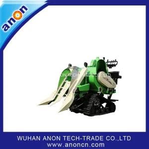 Anon Agricultural Self-Propelled Crawler Type Wheat Paddy Rice Grain Harvesting Machine