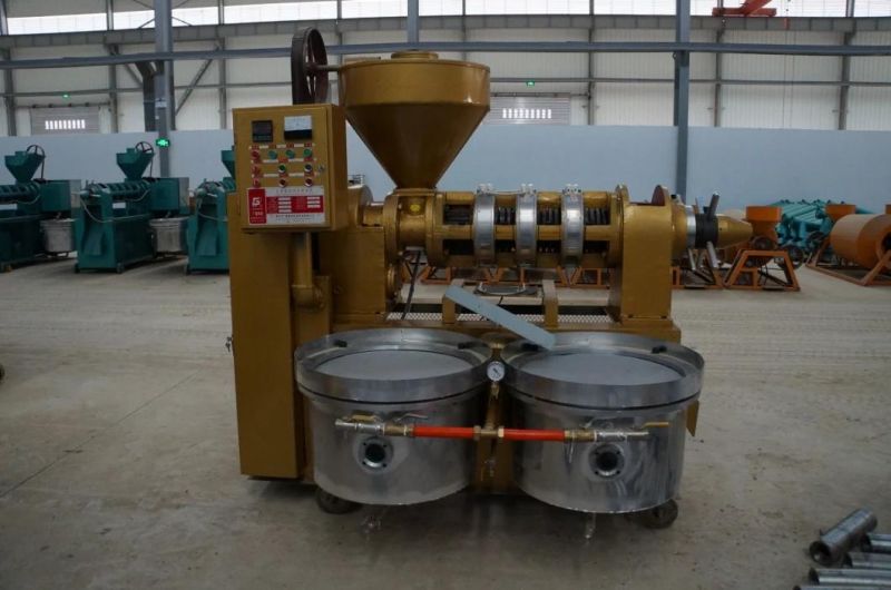 Soybean and Sunflower Edible Oil Presses Yzyx140wz Automatic Oil Press with Combined Filter