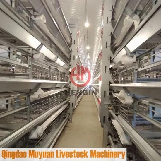 Automatic Hot-Galvanized Multi-Tier H Frame Battery Poultry Farm/Farming Equipment for ...