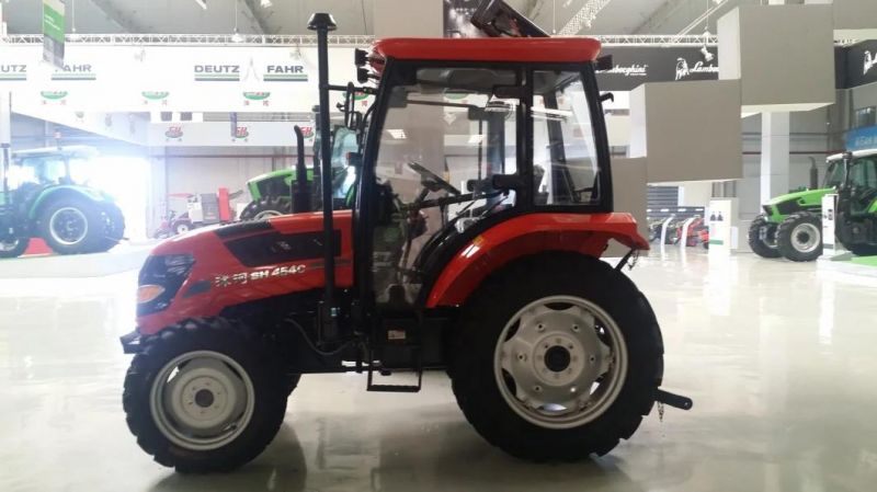 High Quality Low Price Chinese 45HP 4WD for Farm Agriculture Machine Farmlead Tractor with Cabin