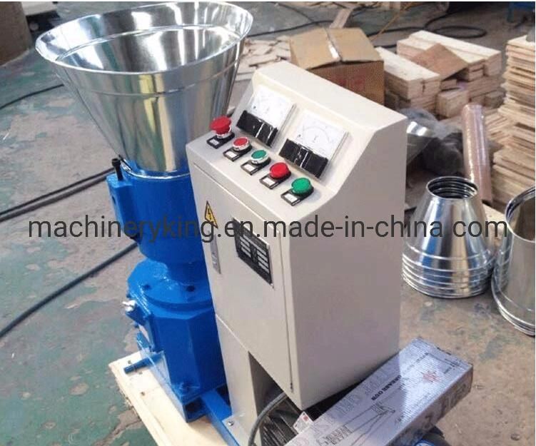 Flat Die Small Type Compress Sawdust Wood Pellet Mill Machine for Sale