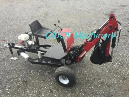 Spider 800 Mini Backhoe Factory with ATV and UTV Towable