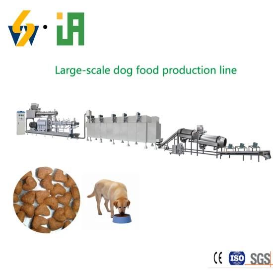 Factory Price Pet Feed Pellet Making Machine Dog Food Bulking Equipment Cat Feed ...