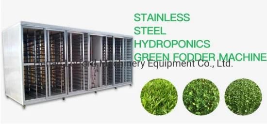 Hydroponic Fodder Machine for Barley Grass Growing Machine for Sale