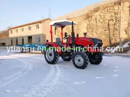 Lansu Hot Sale 4 Wheels Drive Tractor Agricultural Farm Tractor Mini Tractor