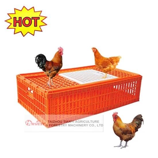 Plastic Live Chicken Pigeon Duck Goose Bird Transport Crate Poultry Carrying Box Cage ...