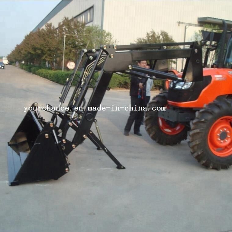 Ce Certificate Tz08d 4 in 1 Bucket Front End End Loader for 55-75HP Agricultural Wheel Farm Tractor