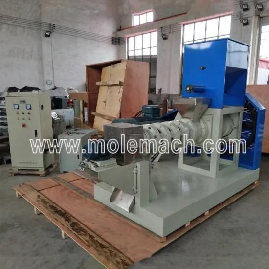 Automatic Floating Fish Food Processing Extruder Machine