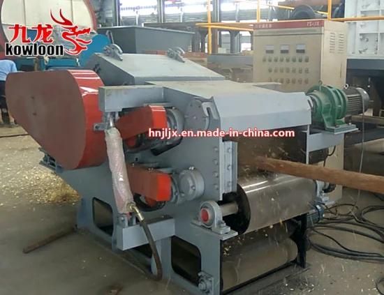 Large Capacity Low Power Consumption Drum Type Wood Chipper