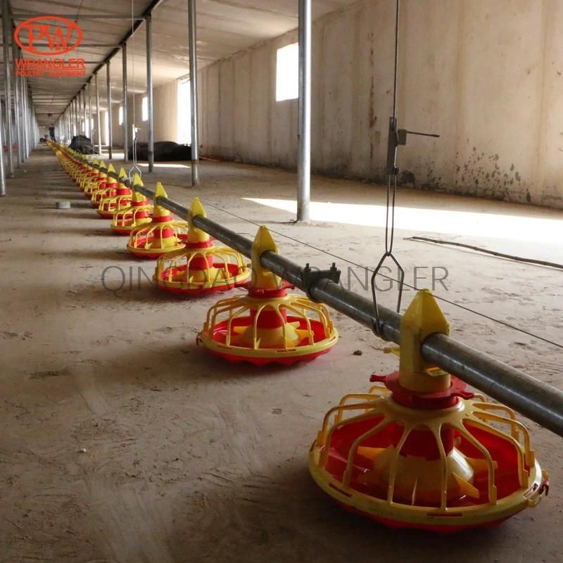 Poultry Farming Automatic Chicken Drinking and Feeding Line System