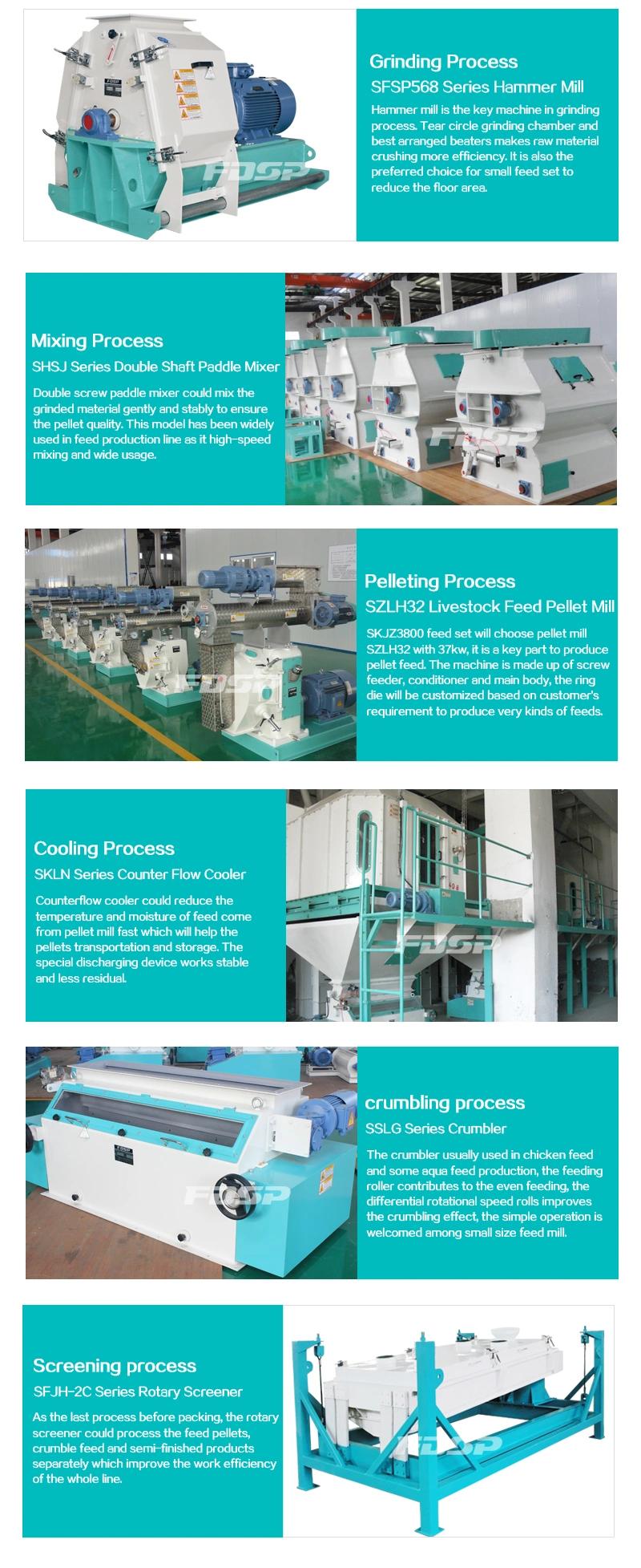 Small Poultry Feed Pellet Production Line /Animal Feed Making Line
