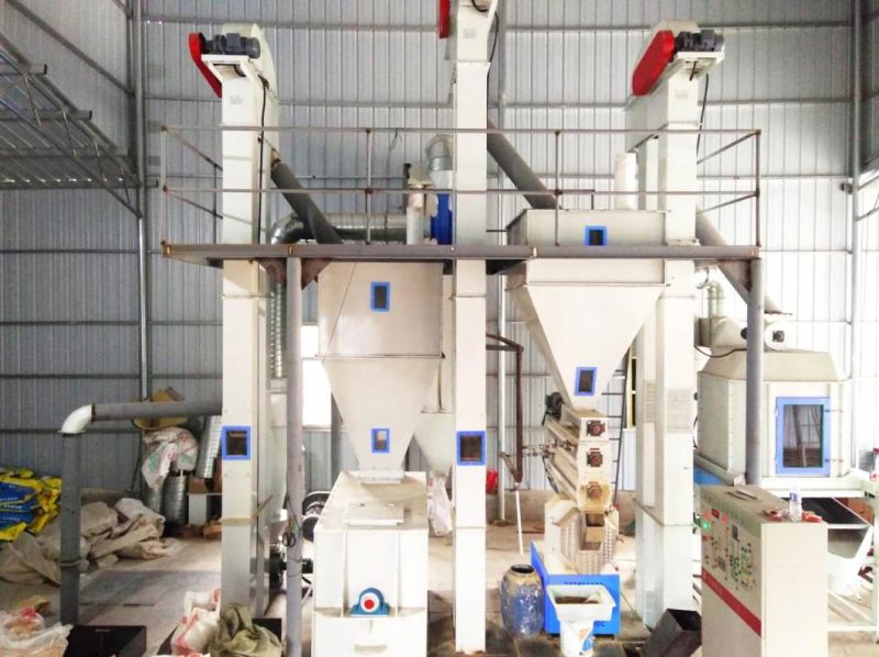 Complete Automatic Animal Feed Machine Line Including Pellet Machine, Hammer Mill etc