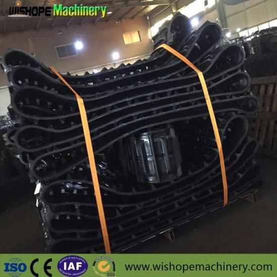Good Quality Iran Combine Harvester Xingguang Rubber Crawler for Sale