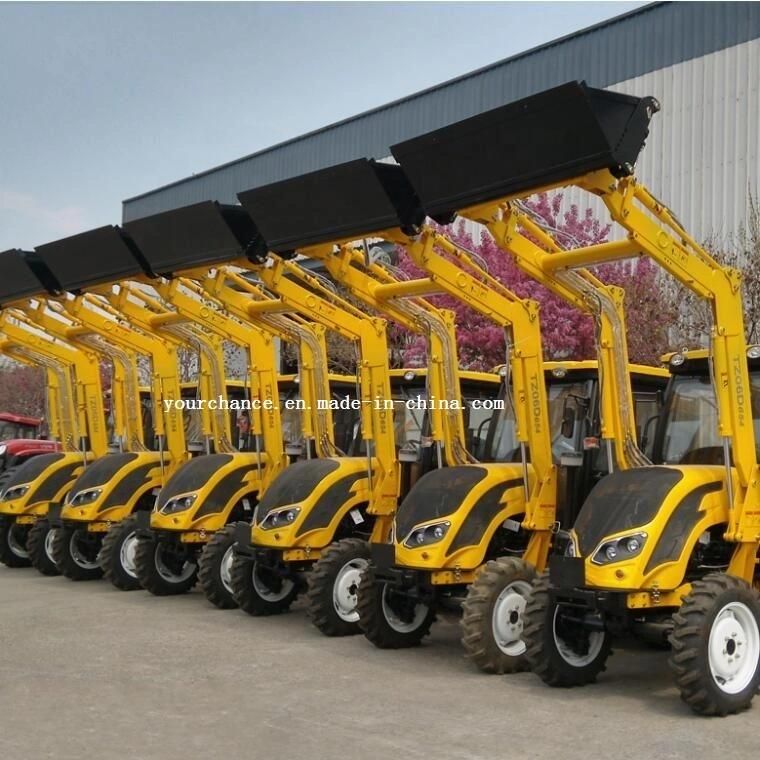 Tz06D Multifunctional 4in1 Bucket Front End Loader for 45-65HP Agricultural Wheel Farm Tractor