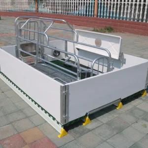 Pig Farm Design Equipment Farrowing Crate with ISO