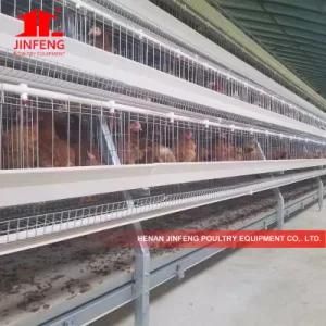 3 Tier 120 Birds Hot DIP Galvanized Layer Poultry Battery Cage