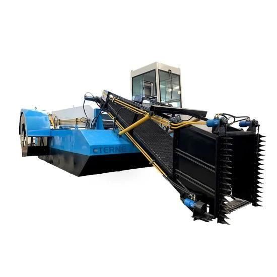 Aquatic Weed Harvester Machine River Lake Cleaning Boat