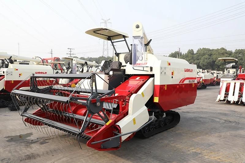 World 102HP Rice and Wheat Combine Harvester