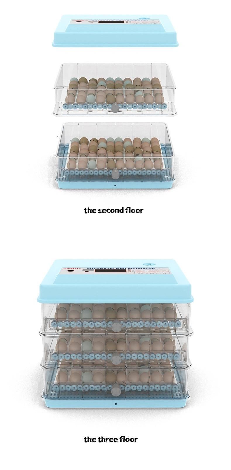 Automatic Dual Power DC 12V 280 Eggs Roller Egg Tray Incubator Chicken/Duck/Bird/Goose Eggs Incubator