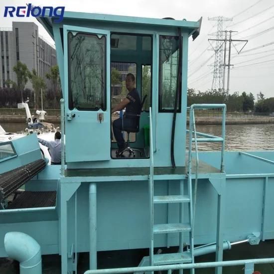 Creeks Cleaning Boat/Water Plant Harvester for Uesd in Lake River