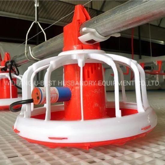 Chicken Broiler Feeder Pan Feeding System for Poultry